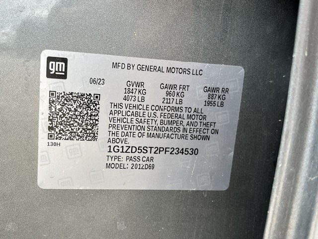 2023 Chevrolet Malibu 1LT - Photo 20